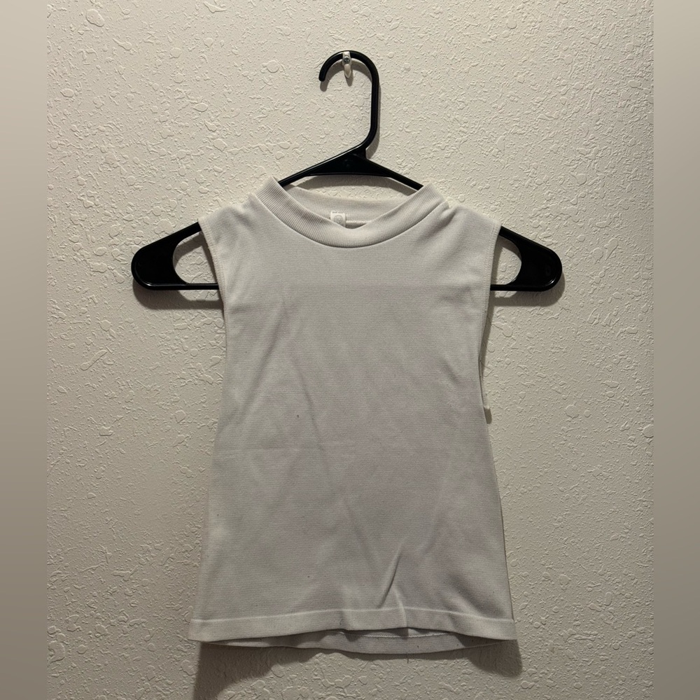 Prime cut stretchy high neck tank